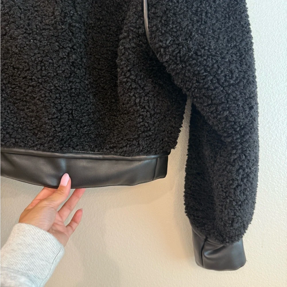 Ruve Javan Sherling Jacket Black - Picture 7 of 11